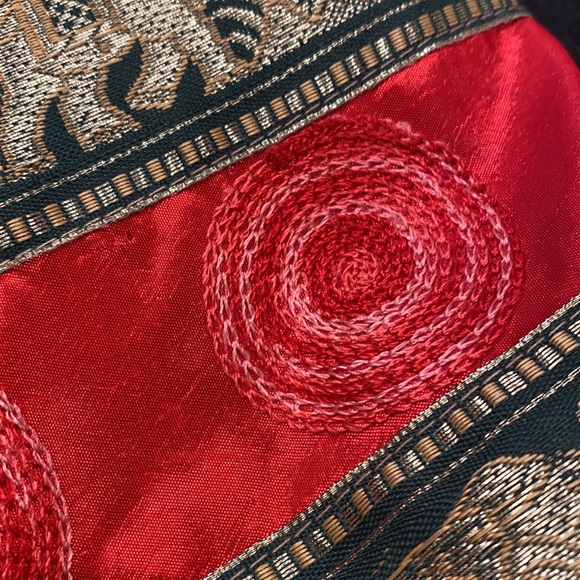 Vintage Hippie Boho  bohemian  Shoulder Bag with Elephants India Eastern - Picture 10 of 12